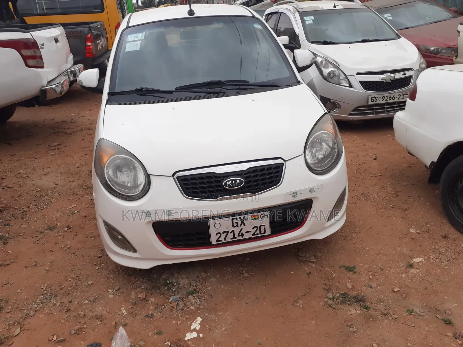 Kia Morning 2012 White