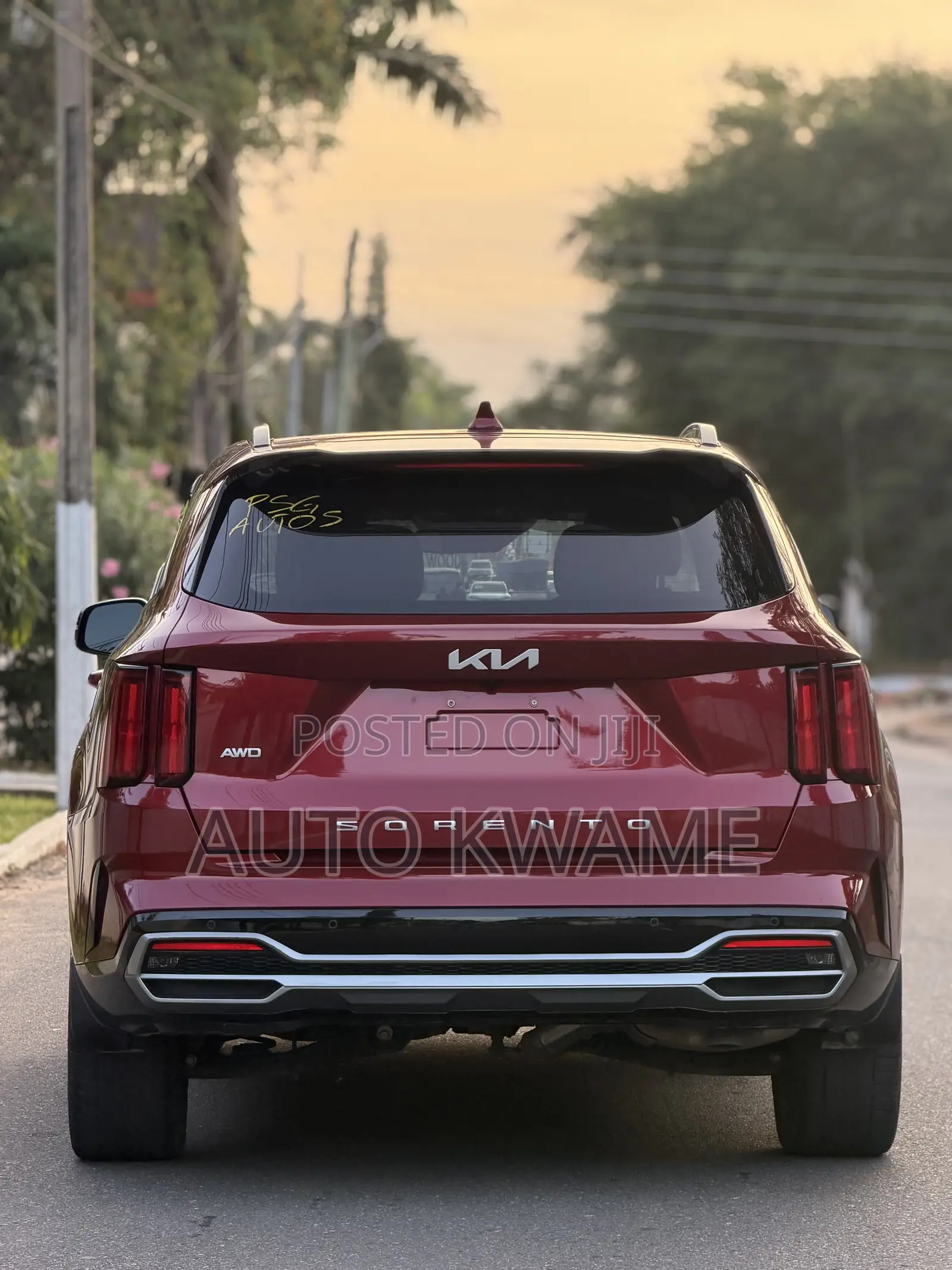 Kia Sorento SX Prestige X-Line 2022 Burgundy