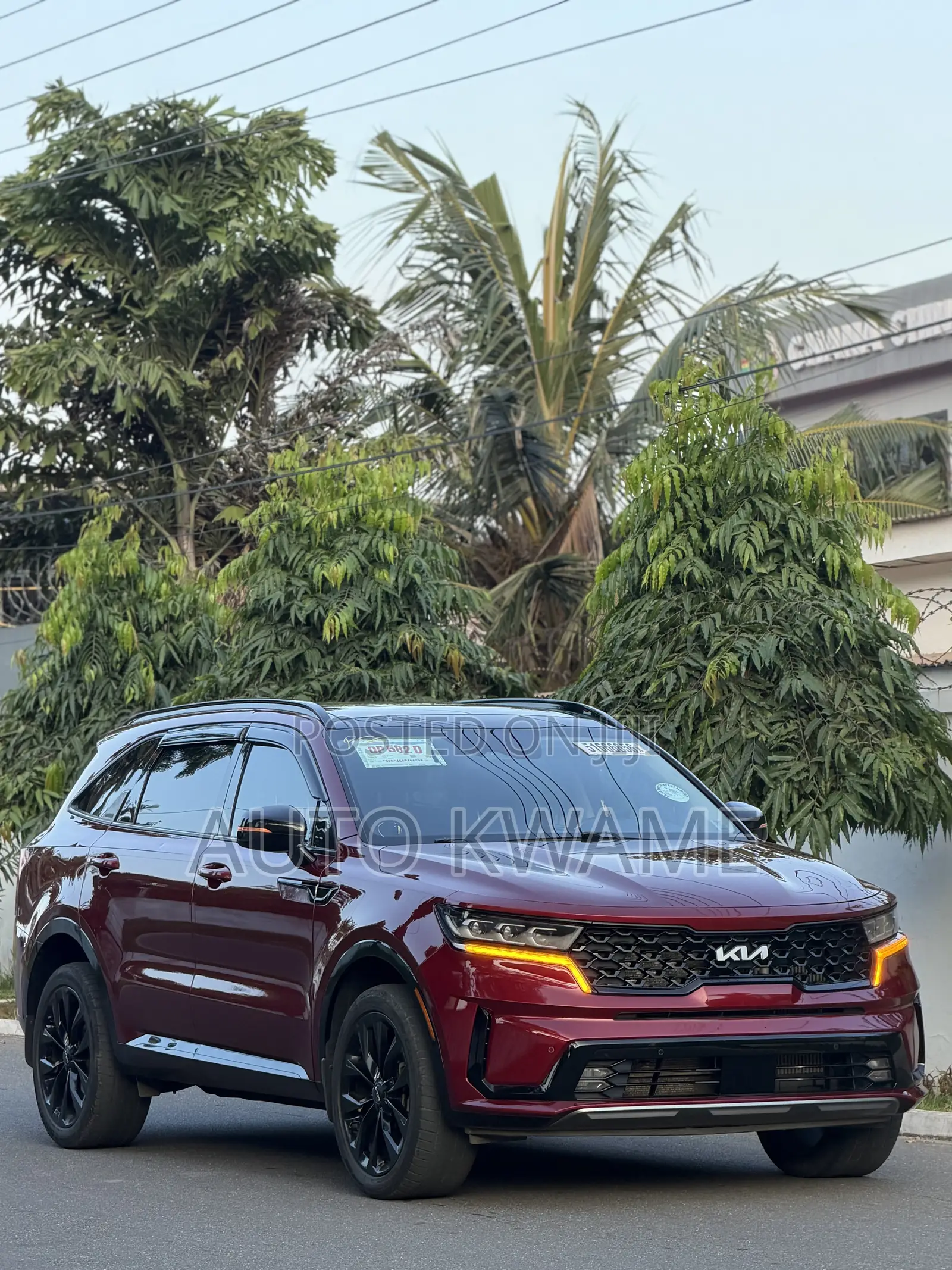 Kia Sorento SX Prestige X-Line 2022 Burgundy