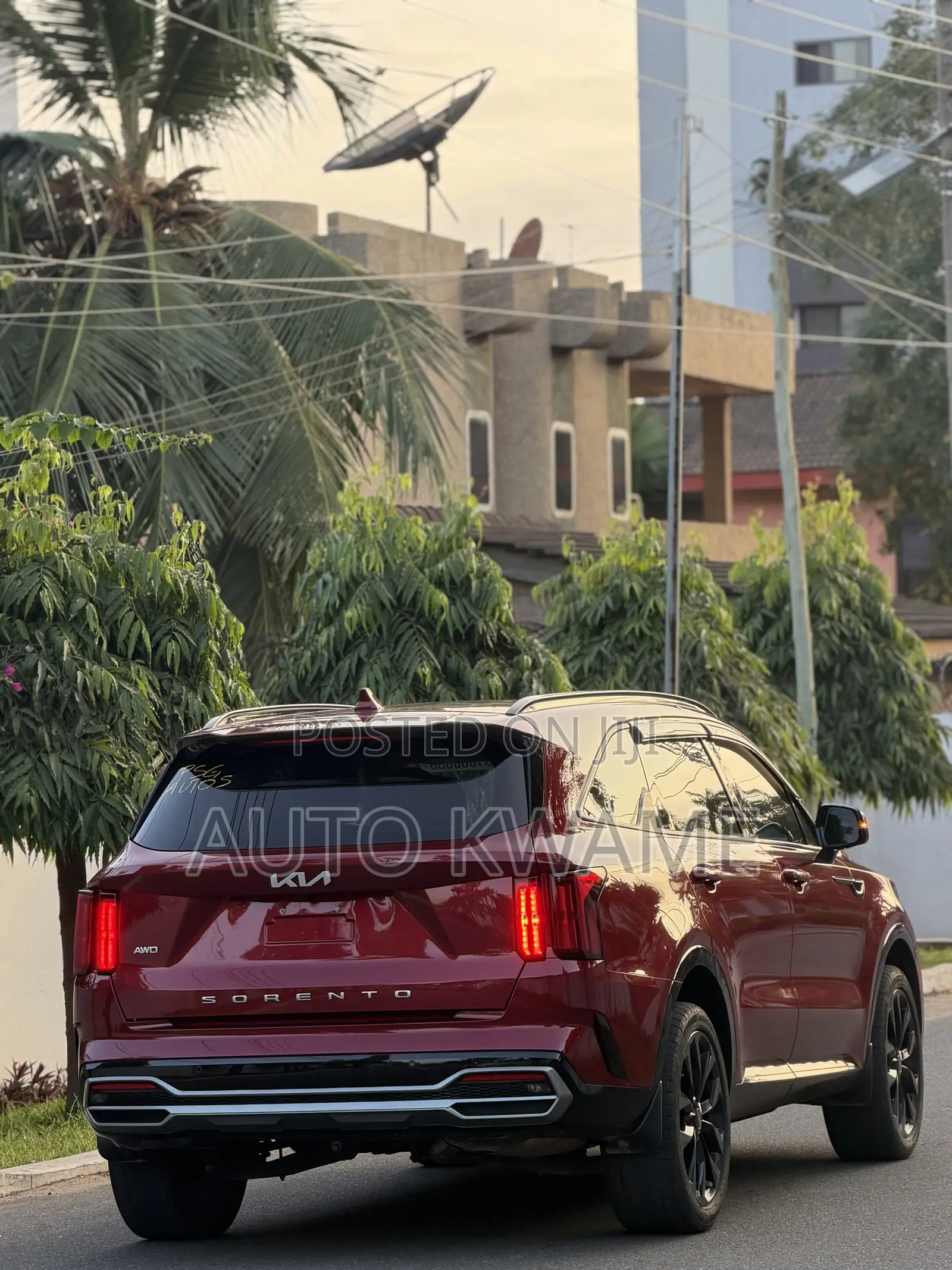 Kia Sorento SX Prestige X-Line 2022 Burgundy
