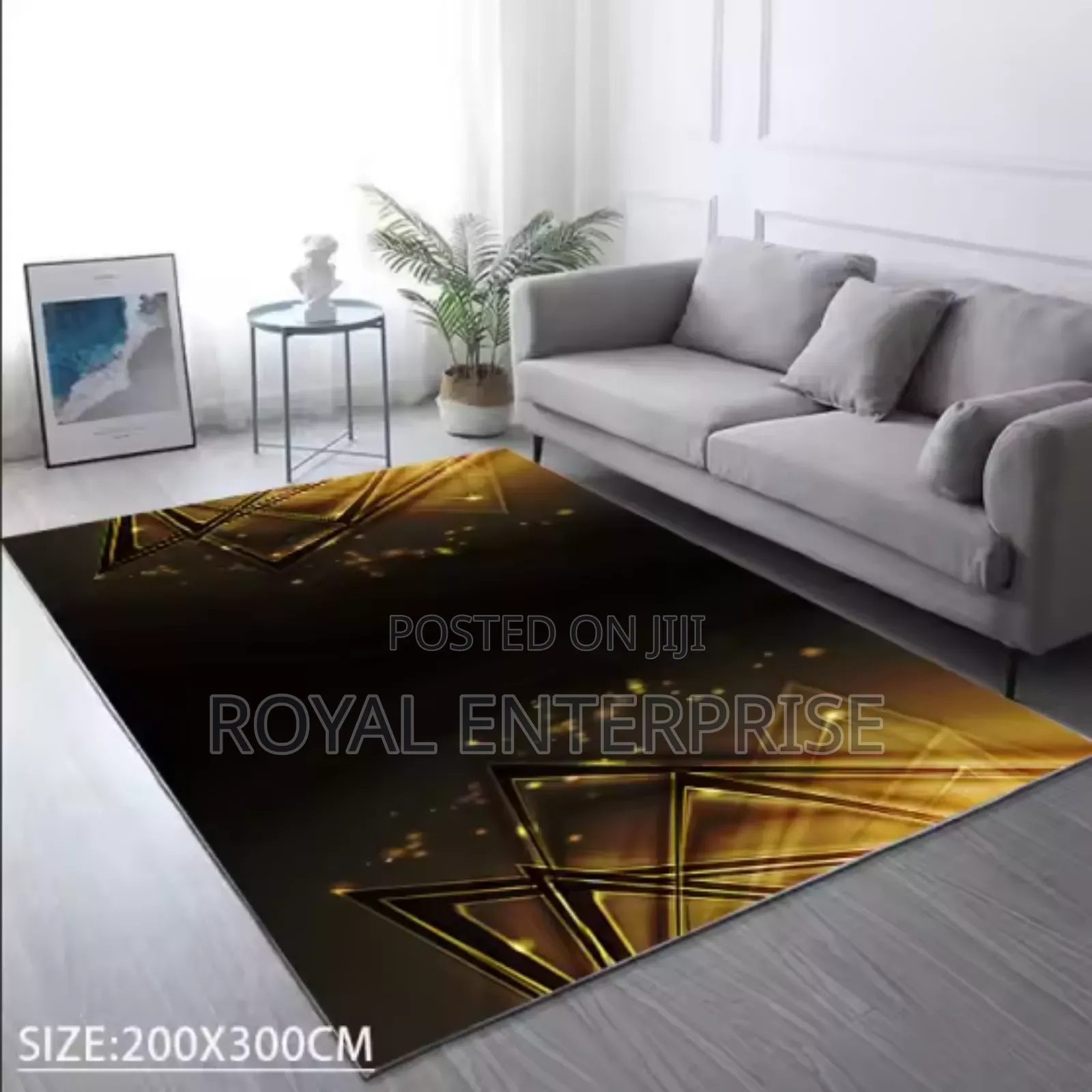 Signature 3D Center Carpet for Luxury Homes ( 200/300cm )