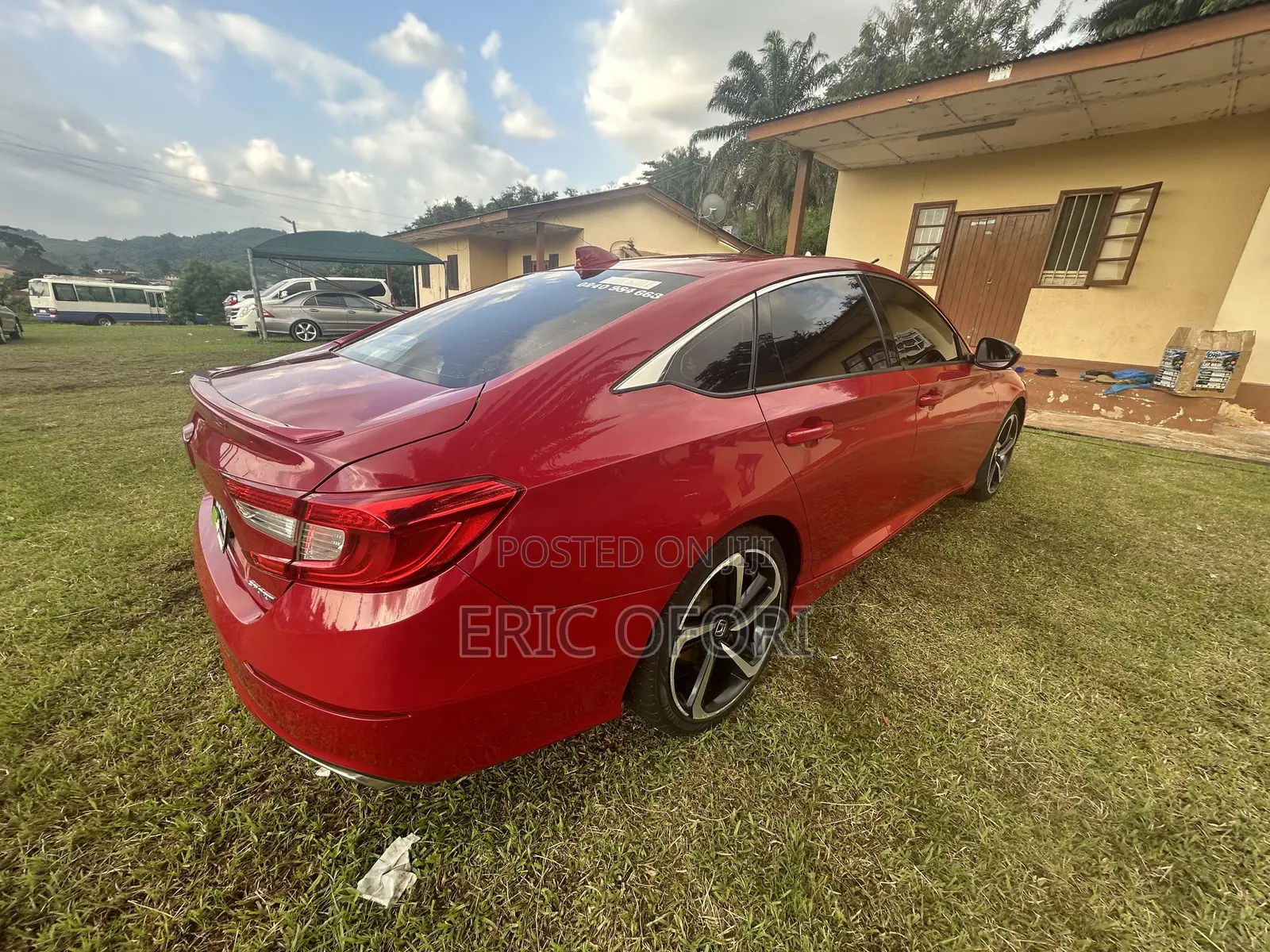 Honda Accord Sport (1.5L 4cyl Turbo CVT) 2019 Red