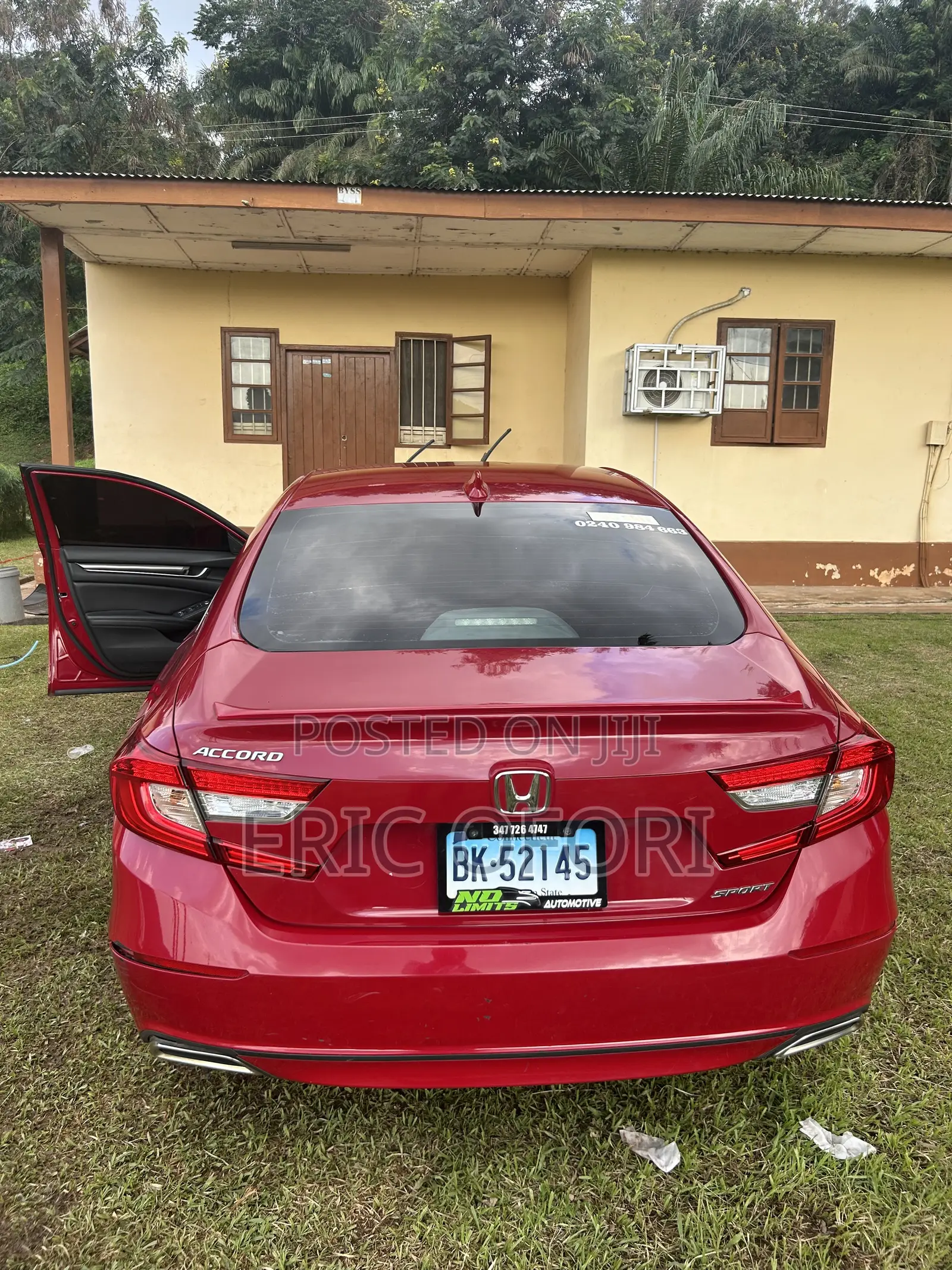 Honda Accord Sport (1.5L 4cyl Turbo CVT) 2019 Red