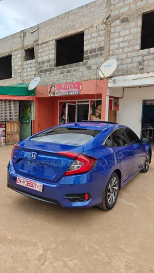 Honda Civic Si Sedan 2018 Blue