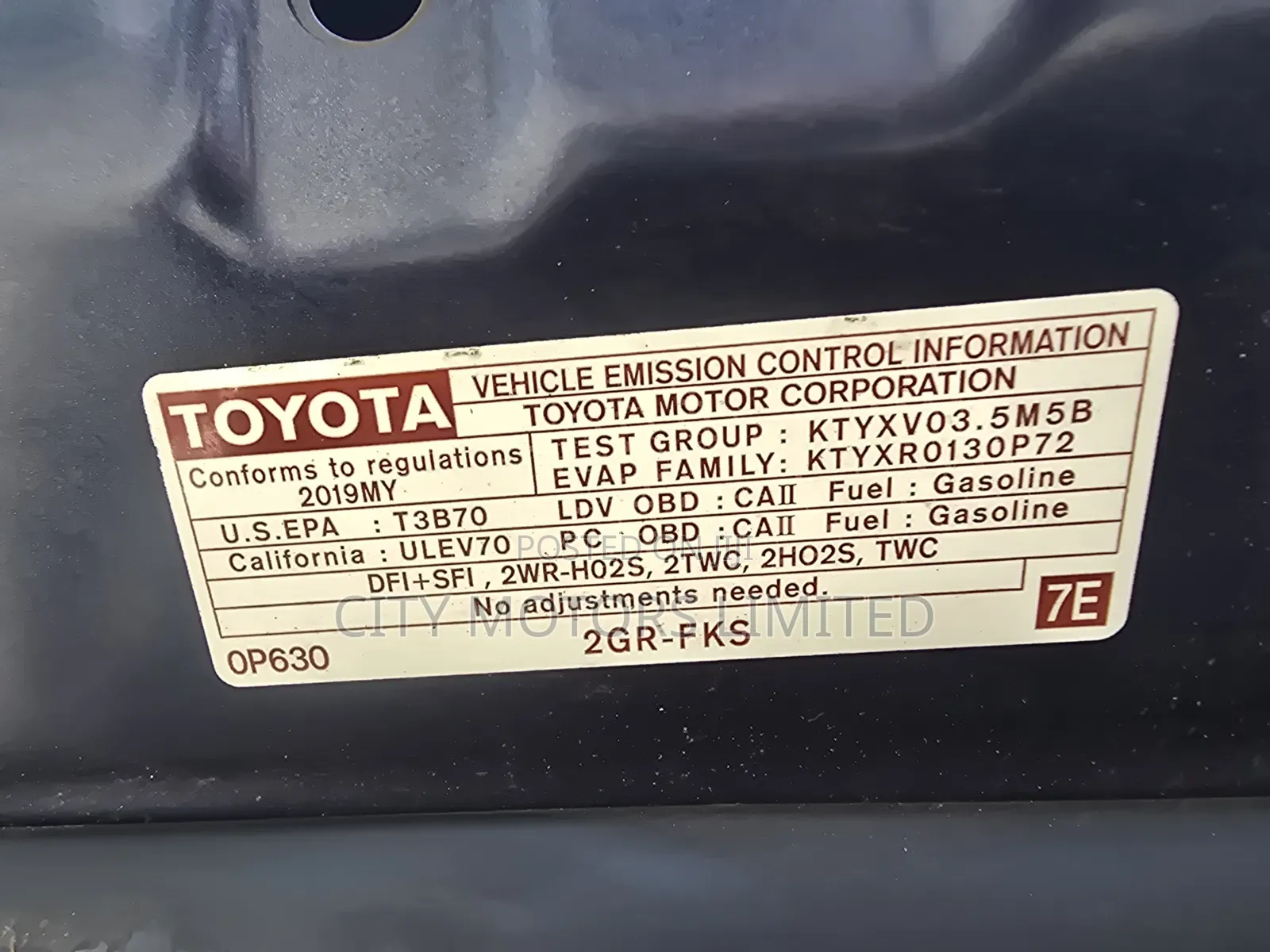 Toyota Avalon 2019 Blue