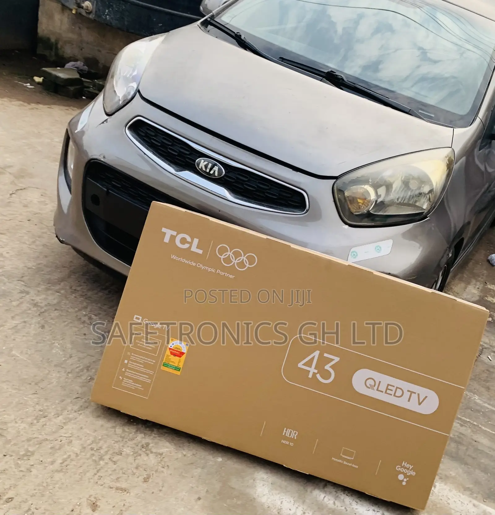 Safe Well Fortified 2k Qled TCL Smart Android Television