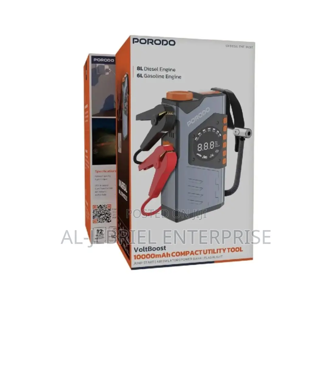 Jump Starter 1200A Peak Current