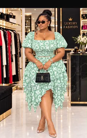Handkerchief Cotton Skirt and Top