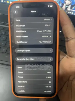 Apple iPhone 12 Pro Max 128 GB Black