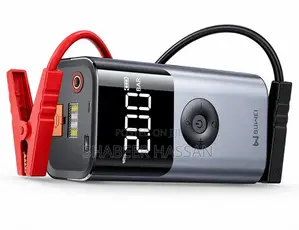 Portable Emergency Vehicle Jump Starter and Tire Inflator