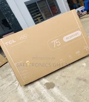 Experience Large 4K Smart Uhd TCL 75 Inch Android TV