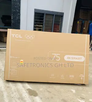 Reliable New Smart Uhd TCL 75 Inch Large Screen TV