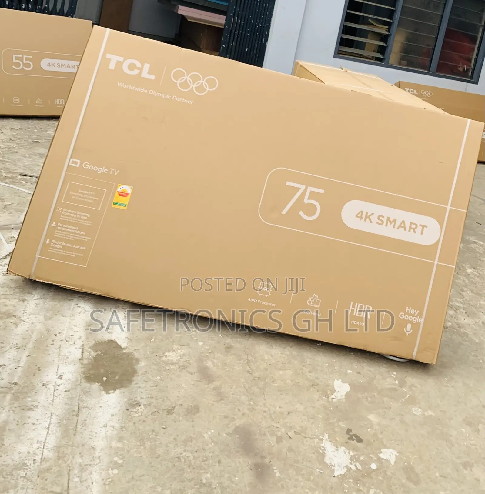 Reliable New Smart Uhd TCL 75 Inch Large Screen TV