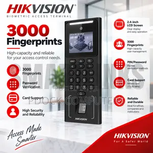 HIKVISION Face Recognition Terminal DS-K1T321MFWX-B