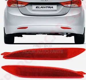 Hyundai Elantra 2011, 2012, 2013, Back Bumper Reflector Light Pair
