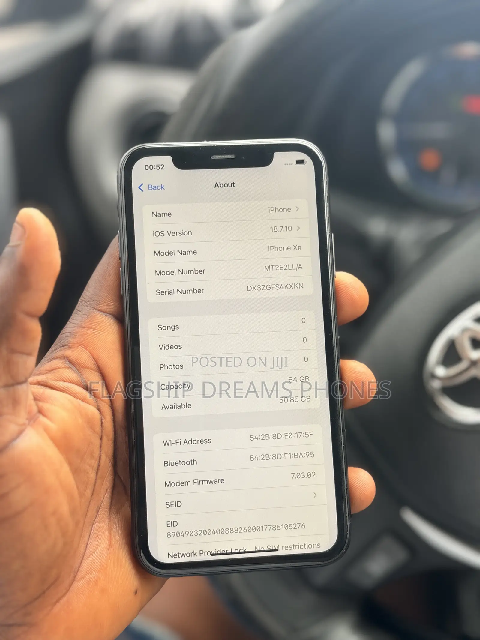 Apple iPhone XR 64 GB Black