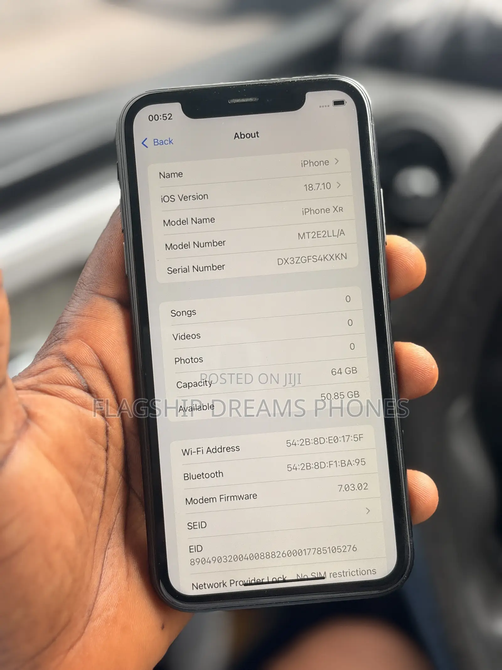 Apple iPhone XR 64 GB Black