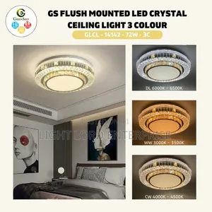 zDS- Sumalian 3color Ceiling Light With Remote Controls