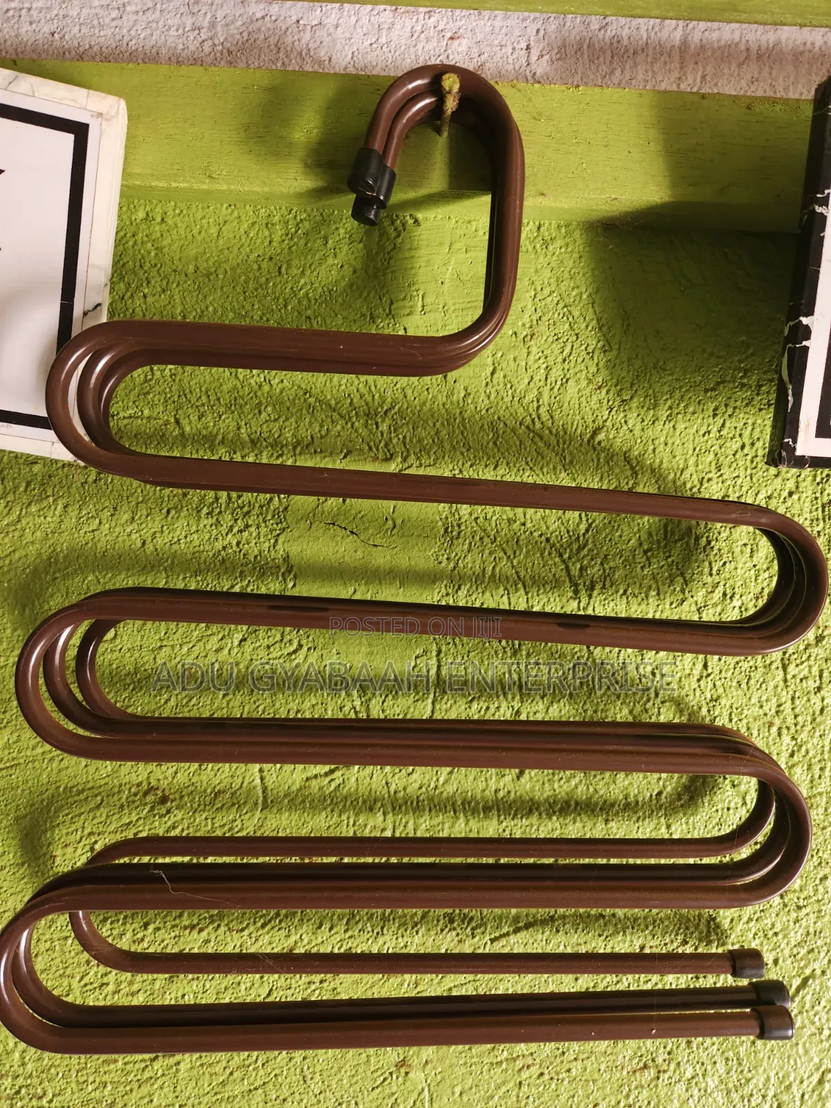 S-Type Multi-Layer Metal Hanger for Trousers, Scarves Ties