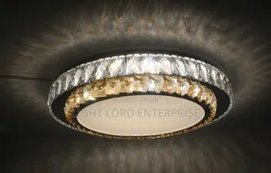 Micky Crystal Clear Led 3color Chandelier Light