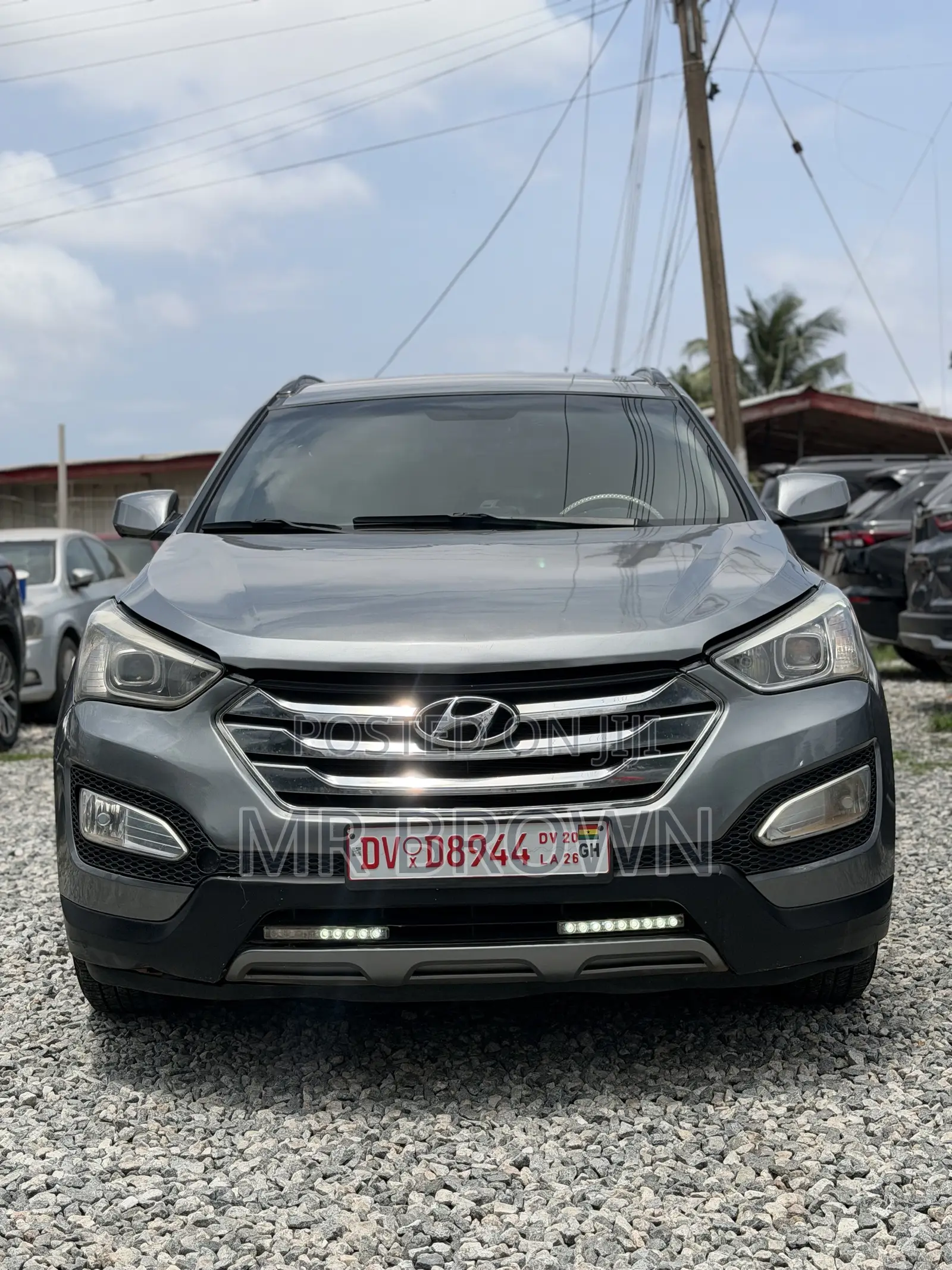 Hyundai Santa Fe GLS 4dr SUV (3.3L 6cyl 6A) 2014 Gray