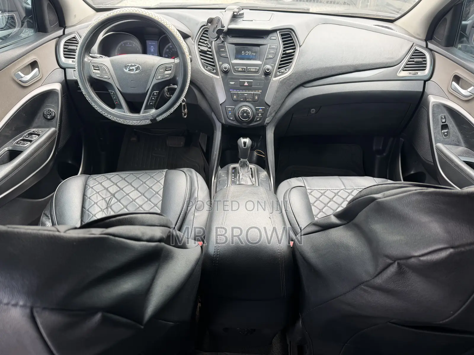 Hyundai Santa Fe GLS 4dr SUV (3.3L 6cyl 6A) 2014 Gray