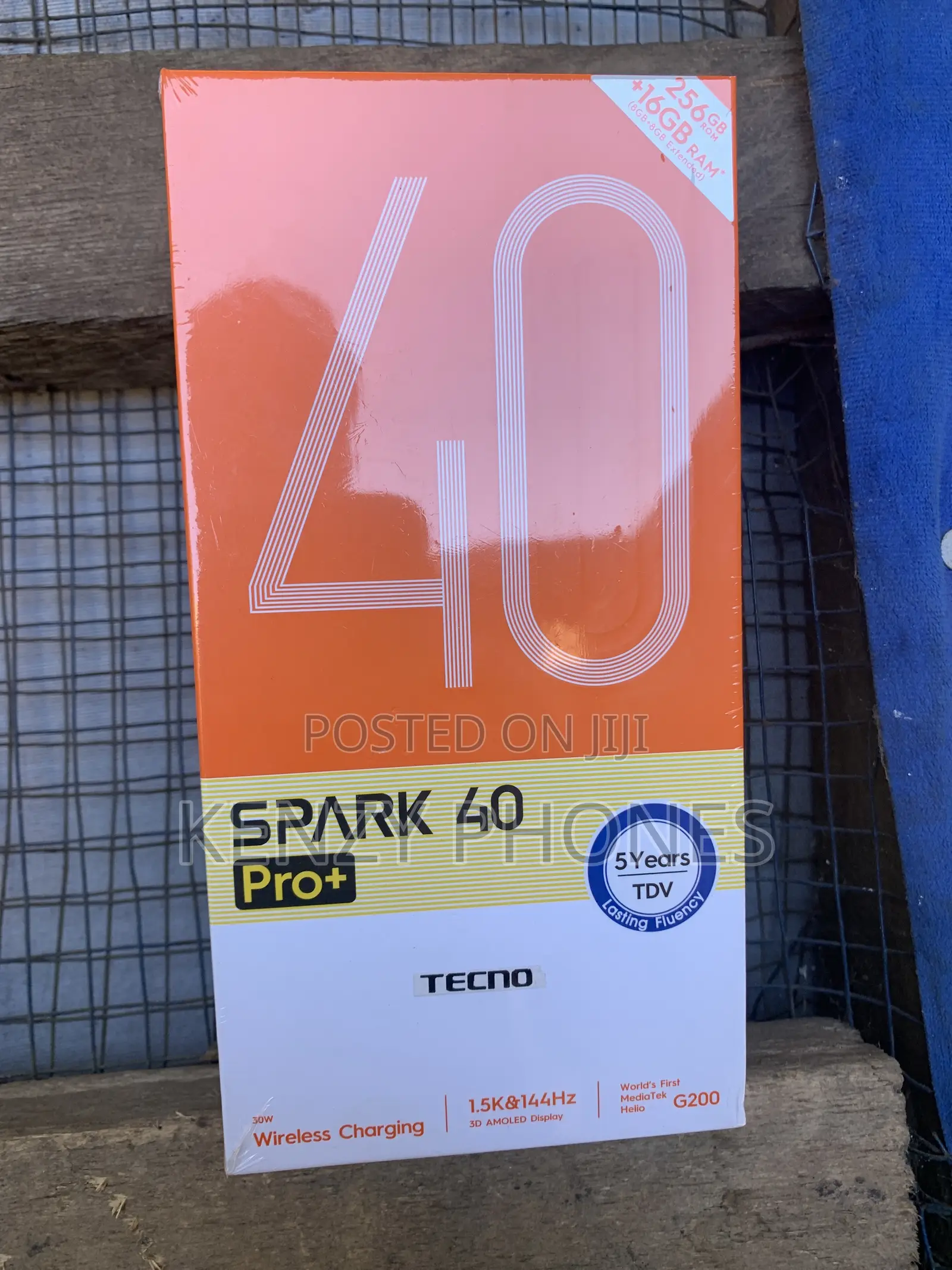 New Tecno Spark 40 Pro+ 256 GB Black