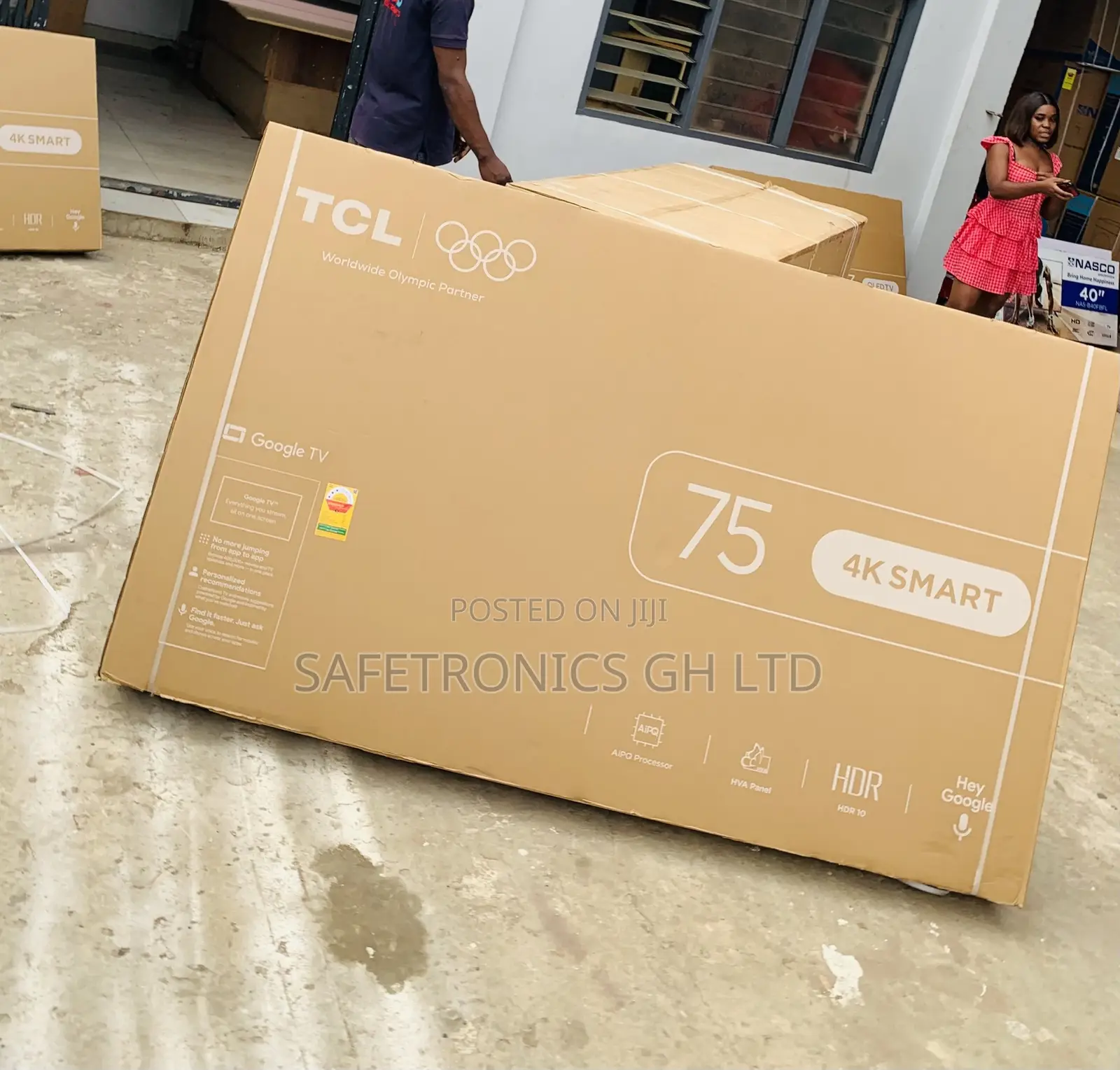 Shop Large Screen 75 Inch 4K Uhd Smart TCL Android TV