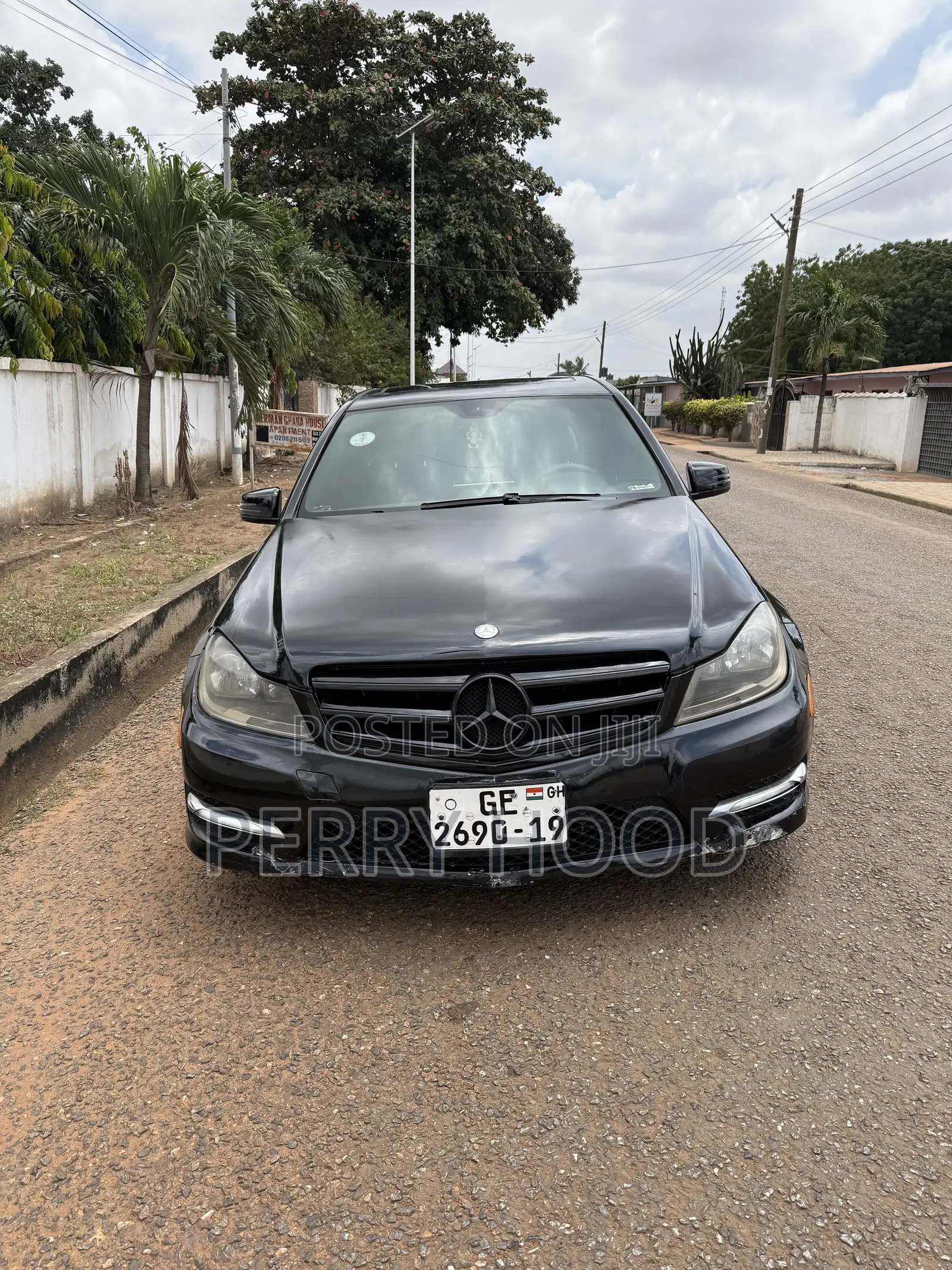 Mercedes-Benz C300 Luxury 4Matic Sedan AWD (3.0L 6cyl 7A) 2012 Black