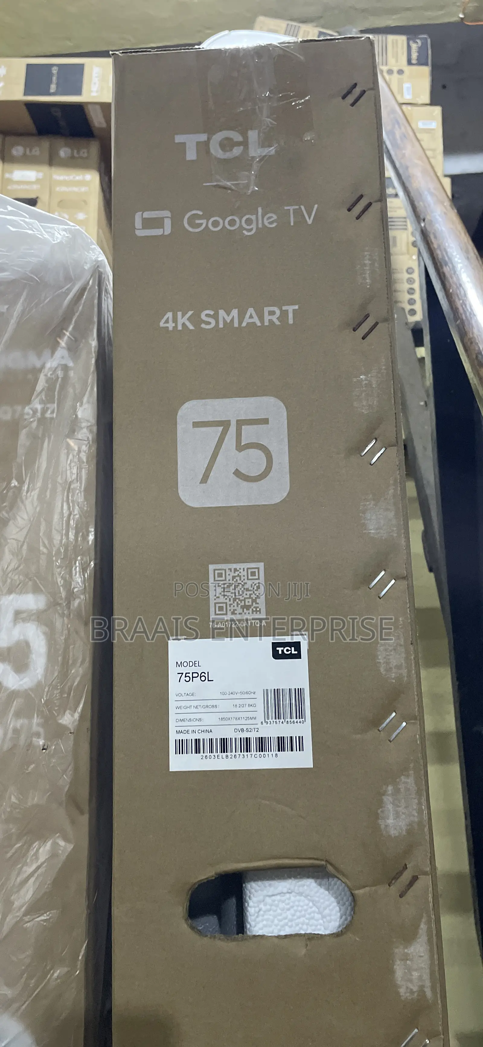 TCL 75-Inch Ultra Hd Smart Qled TV