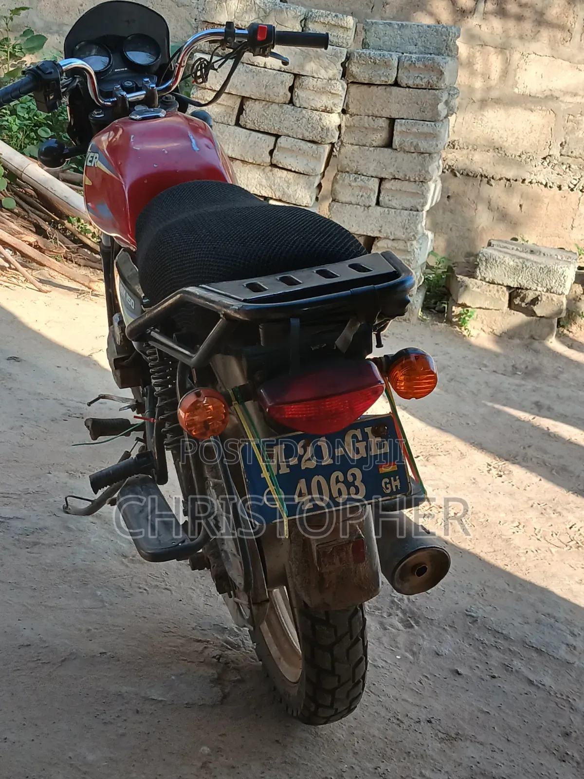 Bajaj Boxer 150 UG 2021 Red