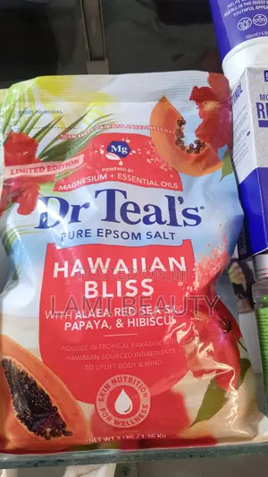 Dr Teals Hawaiian Bliss With Alabea Red Sea Saltpapaya Hib