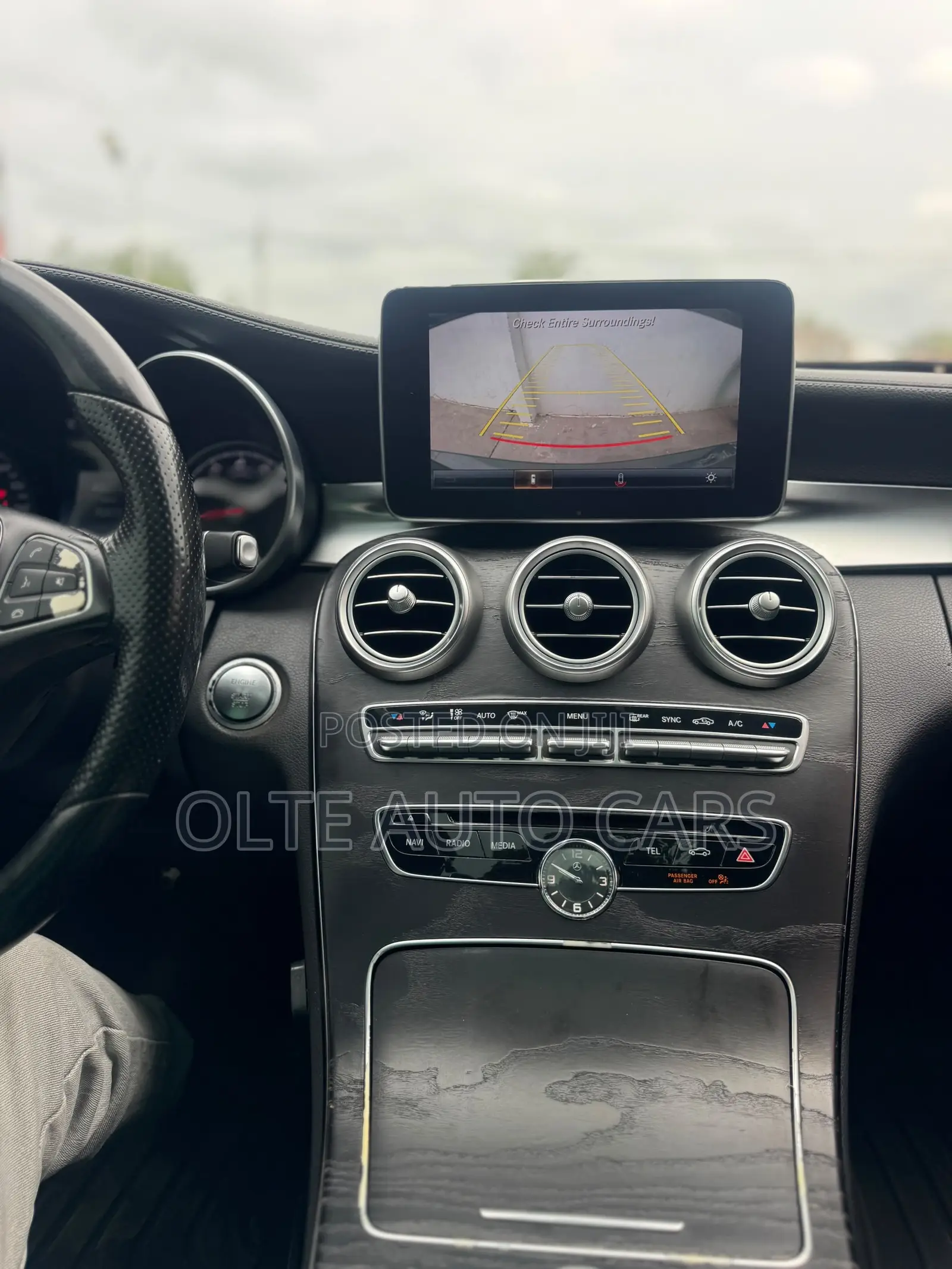 Mercedes-Benz C300 Base 4Matic Sedan AWD (2.0L 4cyl 7A) 2017 Gray