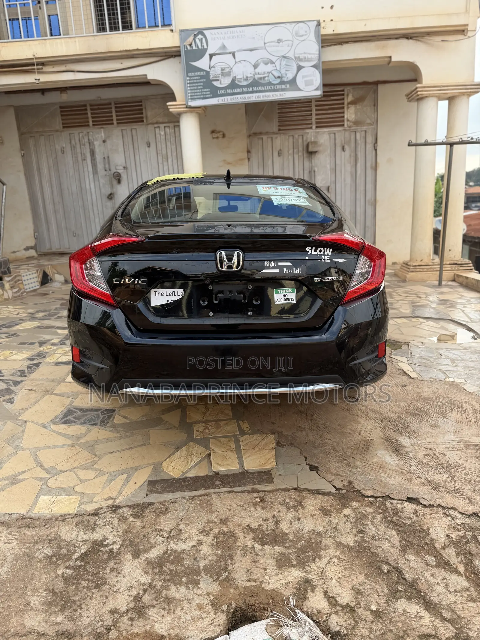 Honda Civic Touring Sedan 2019 Black