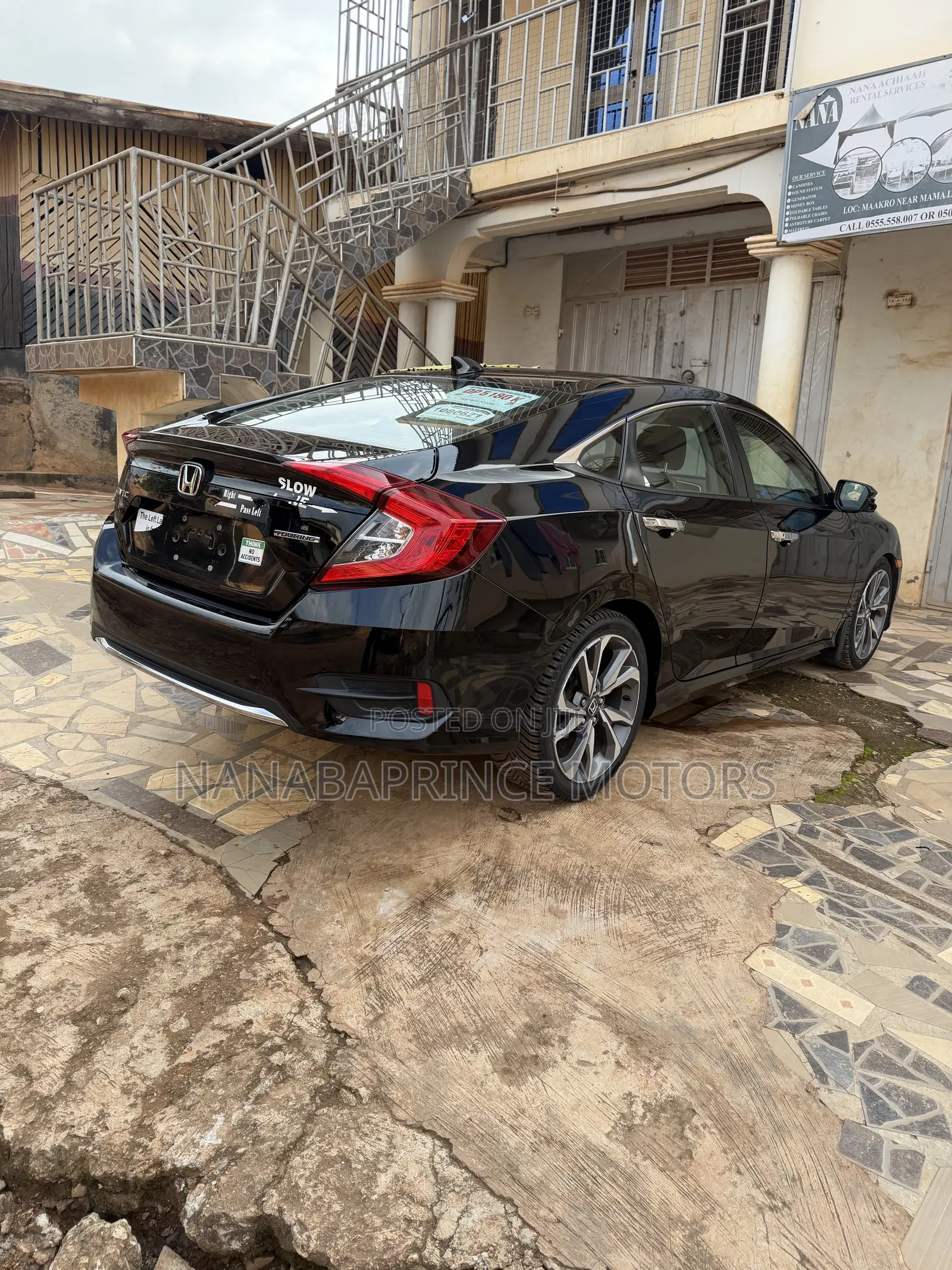 Honda Civic Touring Sedan 2019 Black