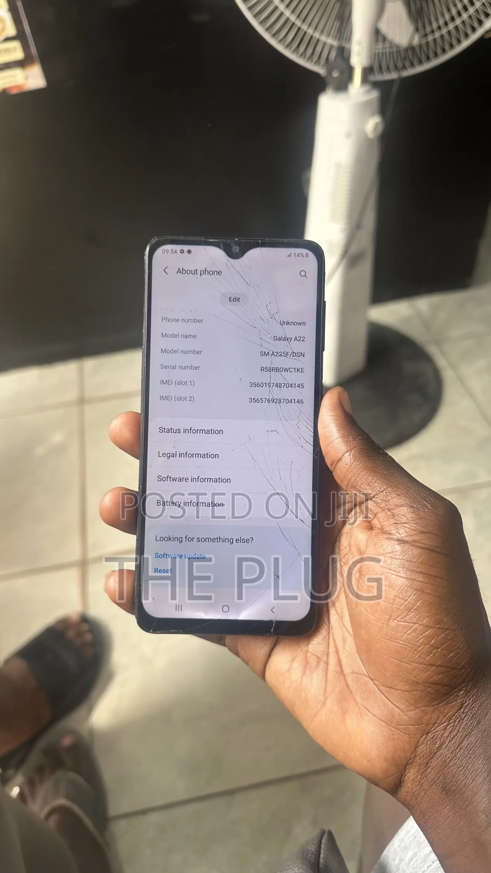 Samsung Galaxy A22 128 GB Black