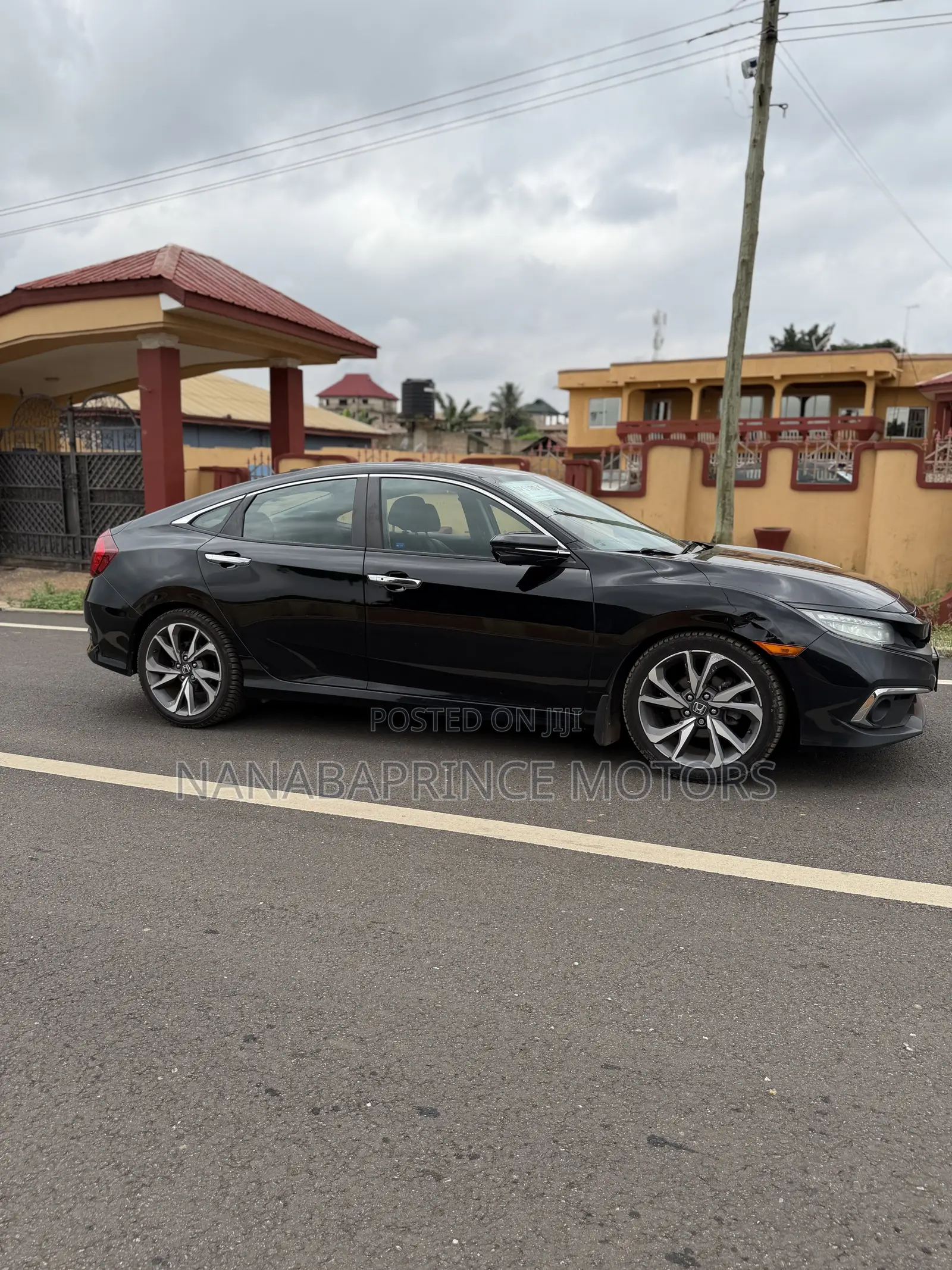 Honda Civic Touring Sedan 2019 Black