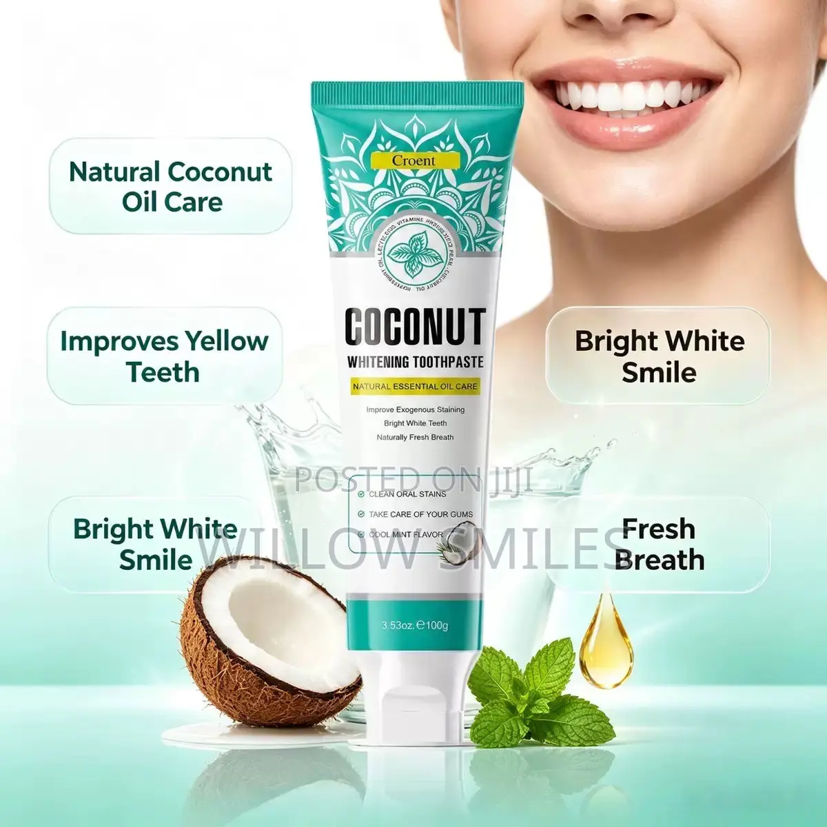 Coconut Whitening Toothpaste