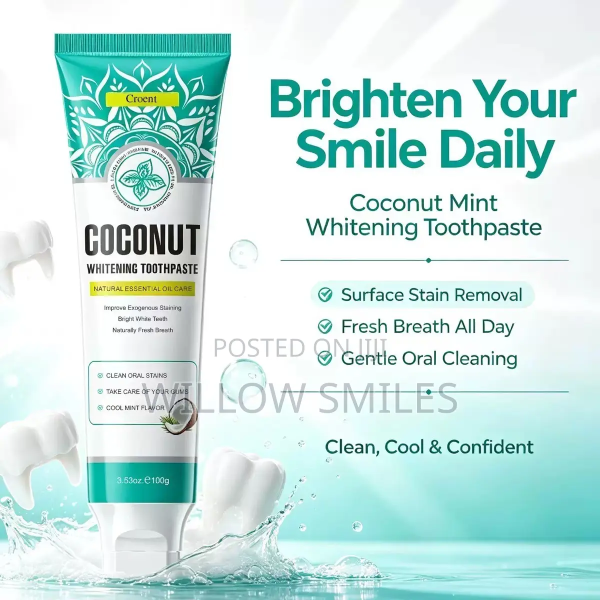 Coconut Whitening Toothpaste