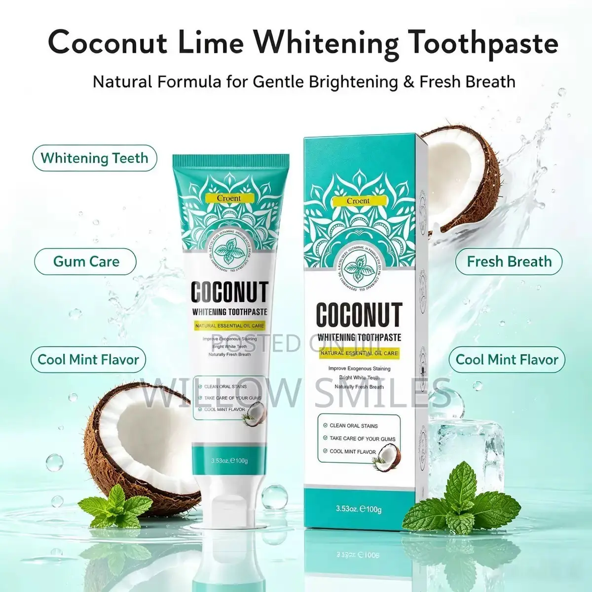 Coconut Whitening Toothpaste