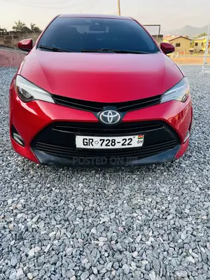 Toyota Corolla LE Eco (1.8L 4cyl 2A) 2018 Red