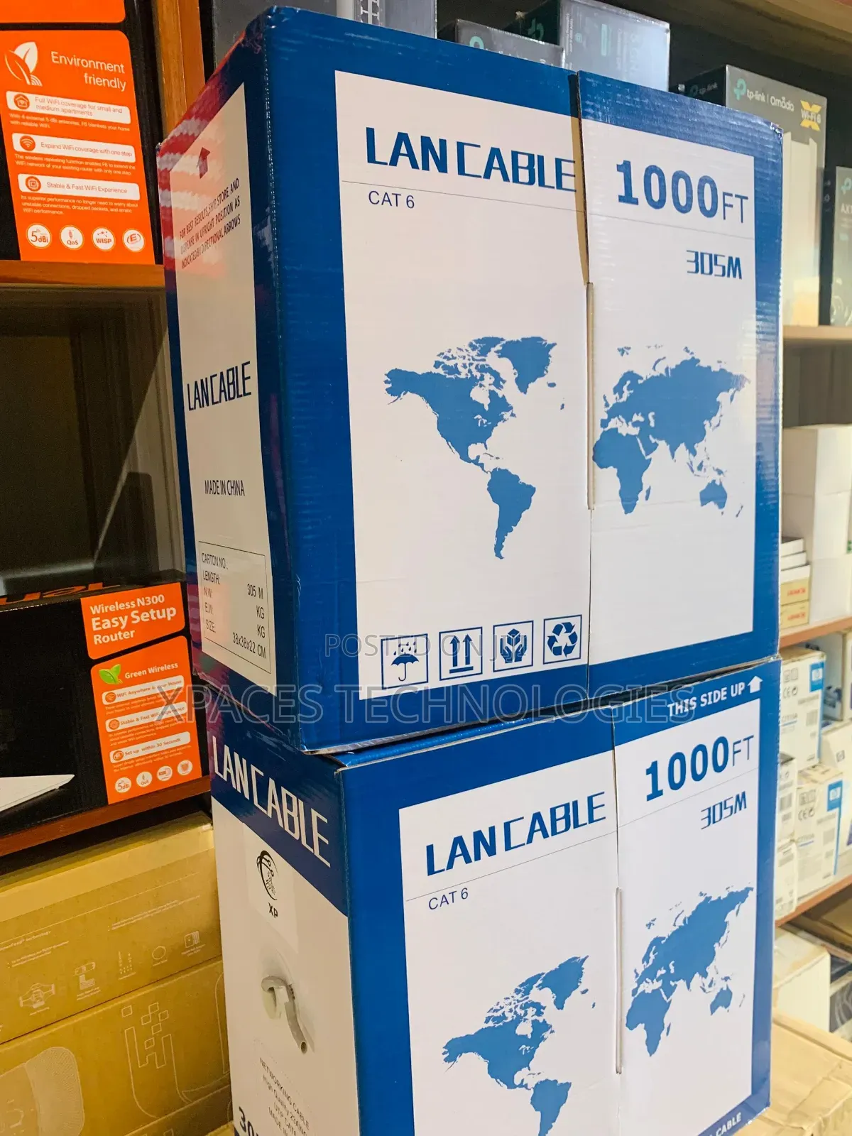 Cat6 Network UTP Internet Speed Cable 305M