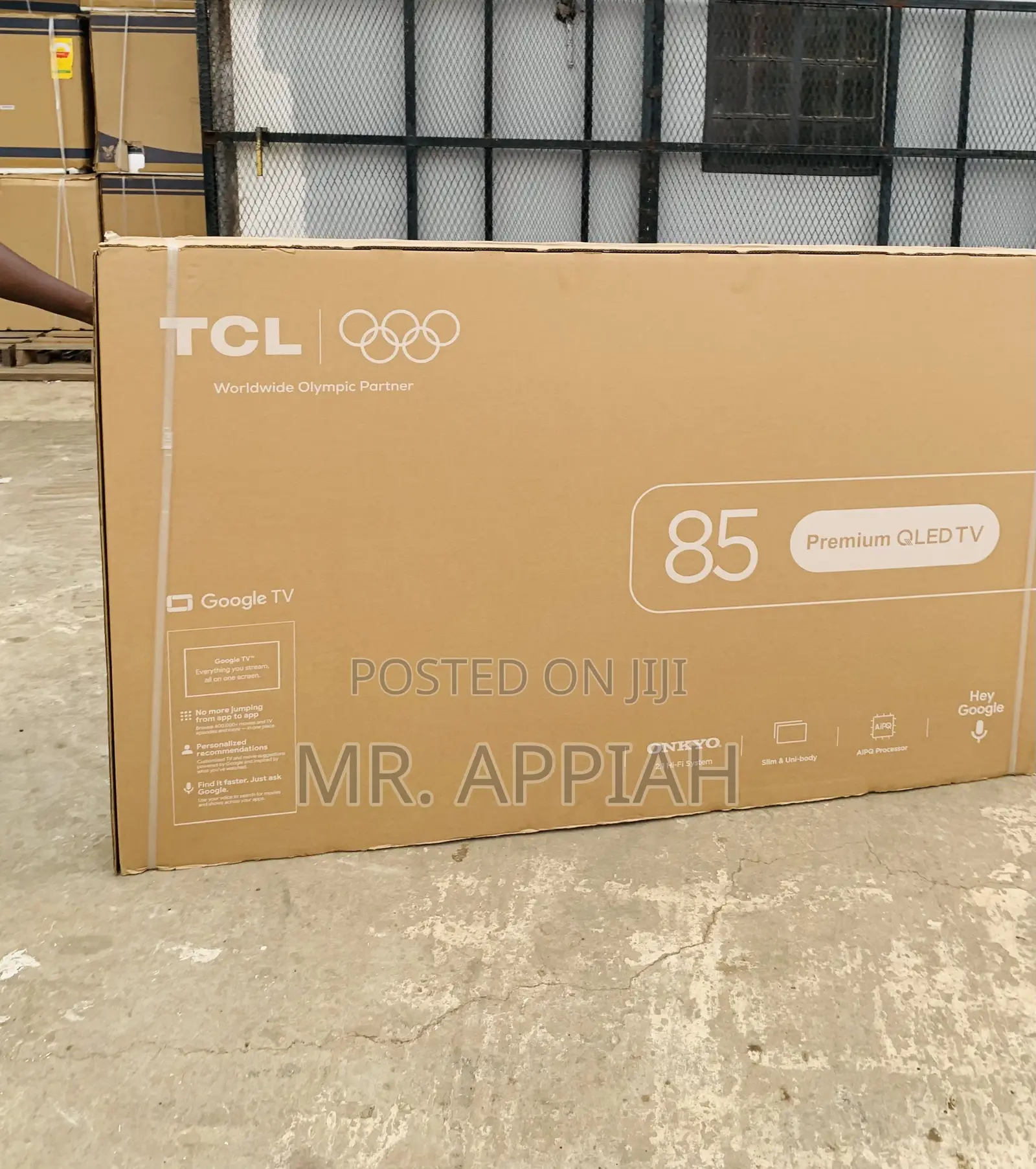 Order Affordable TCL 85” Qled 4k Smart TV(Black)Remote 