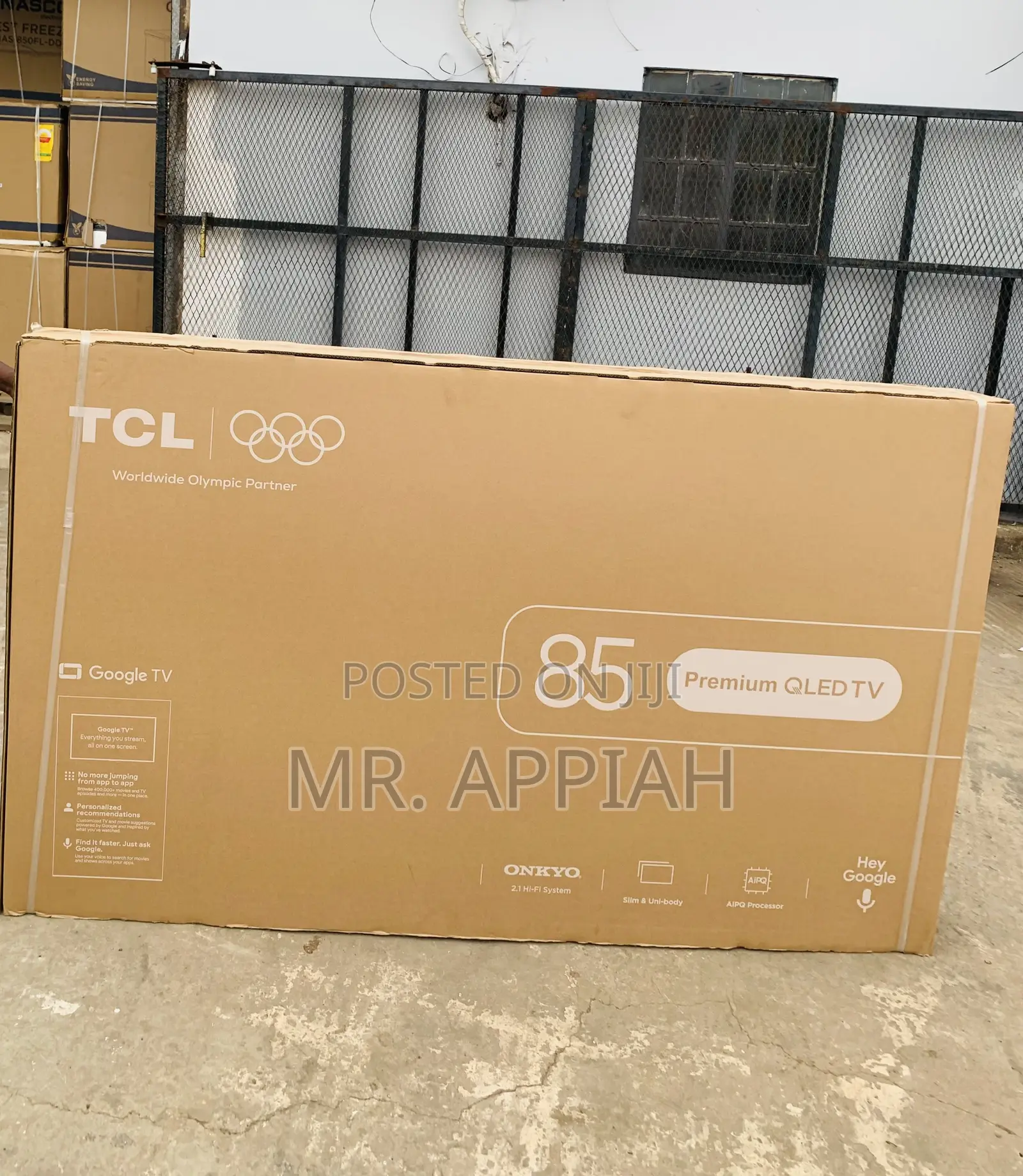 Order Affordable TCL 85” Qled 4k Smart TV(Black)Remote 