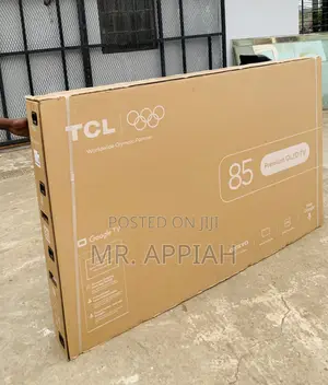 Super Classic TCL 85” Qled 4k Smart Screen TV(Remote)