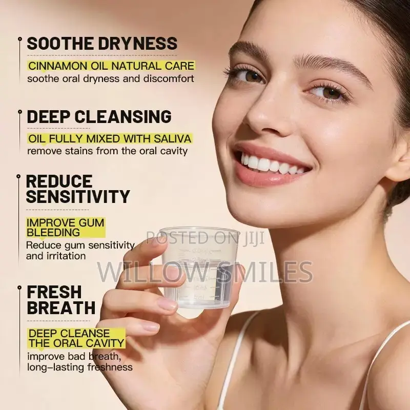 Coconut Oil Cinnamon Oil Mouthwash