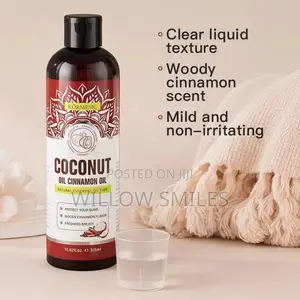 Coconut Oil Cinnamon Oil Mouthwash
