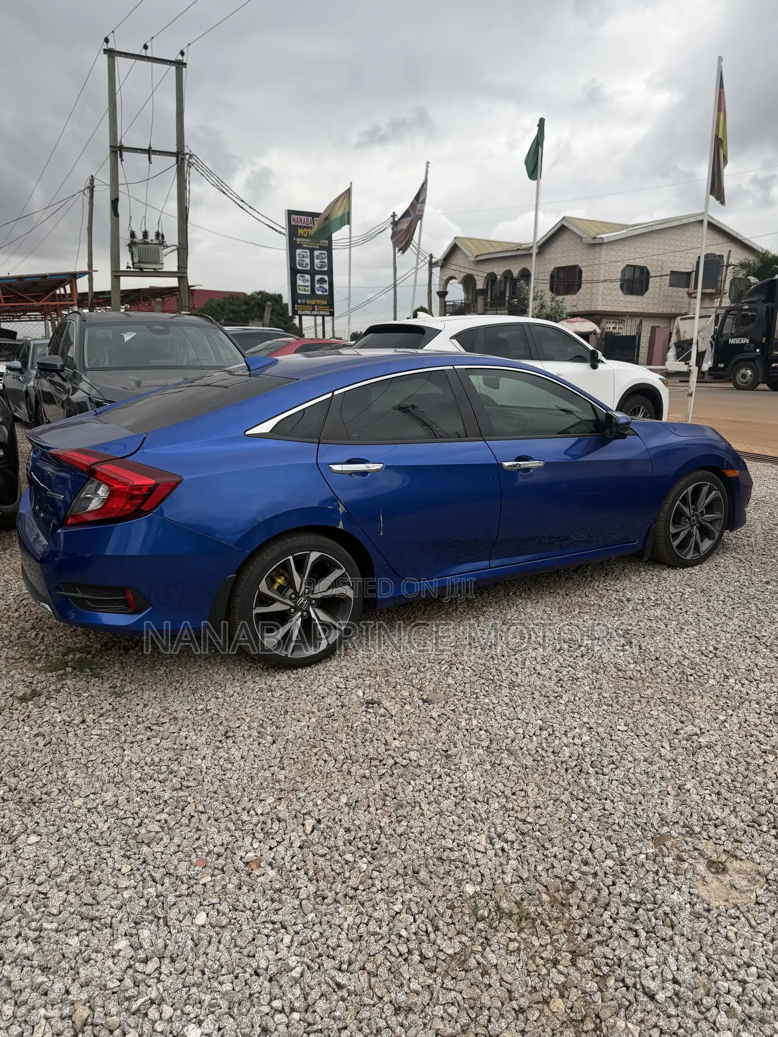 Honda Civic Touring Sedan 2020 Blue
