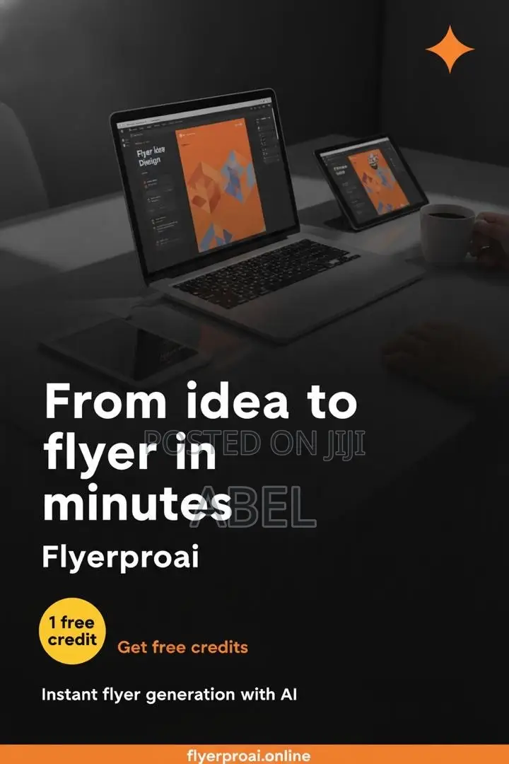 AI Flyer Generator + Editor