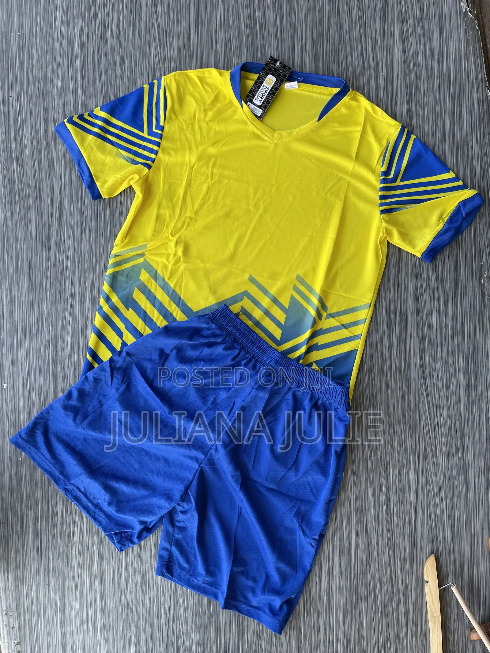 Original Set of Jerseys for Football Teams Available